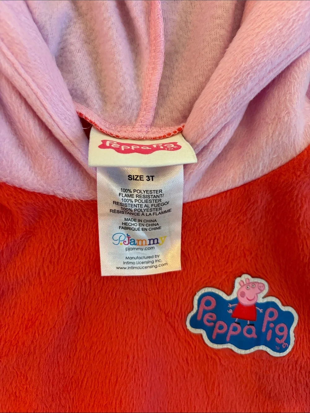 Peppa Pig Halloween Costume Size 3T